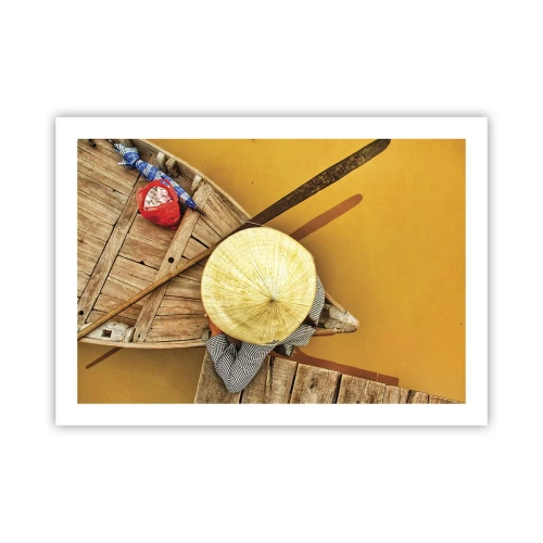 Pôster - A vida no rio amarelo - 70x50 cm