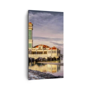 Quadro em tela - Templo da natureza - 45x80 cm