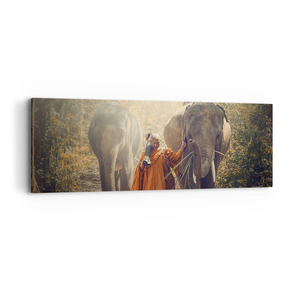 Quadro em tela - Compreensão completa - 90x30 cm