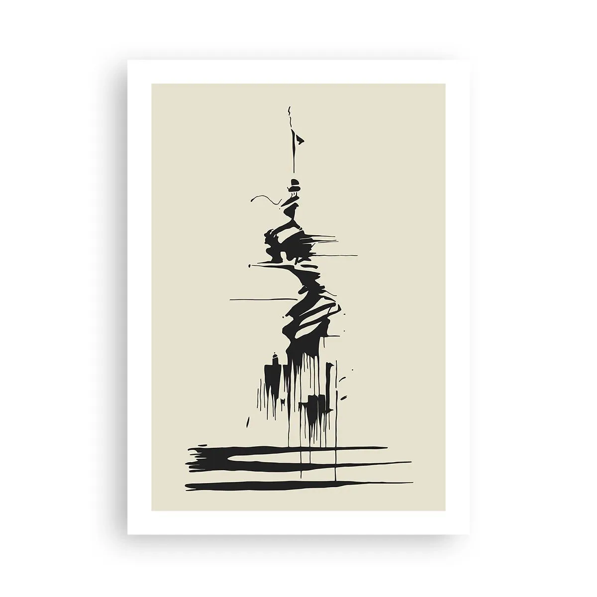 Pôster - Abstração apressada - 50x70 cm