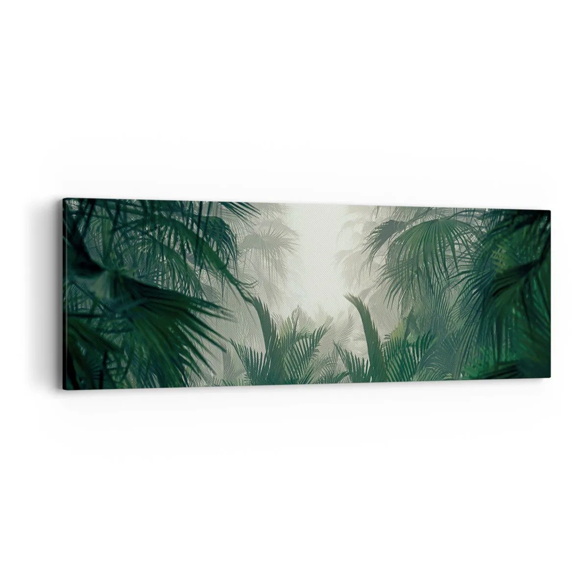 Quadro em tela - Mistério tropical - 90x30 cm