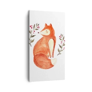 Quadro em tela - Pequeno ruivo - 45x80 cm