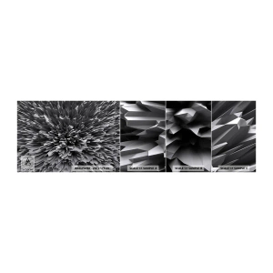 Amostra de Papel de Parede Standard Eco - Não pode ficar mais difícil do que isso - 3D, Moderno, Tridimensional - 100x30 cm