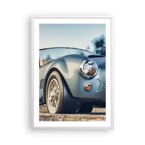 Pôster em moldura branca - Porque o estilo conta - 50x70 cm