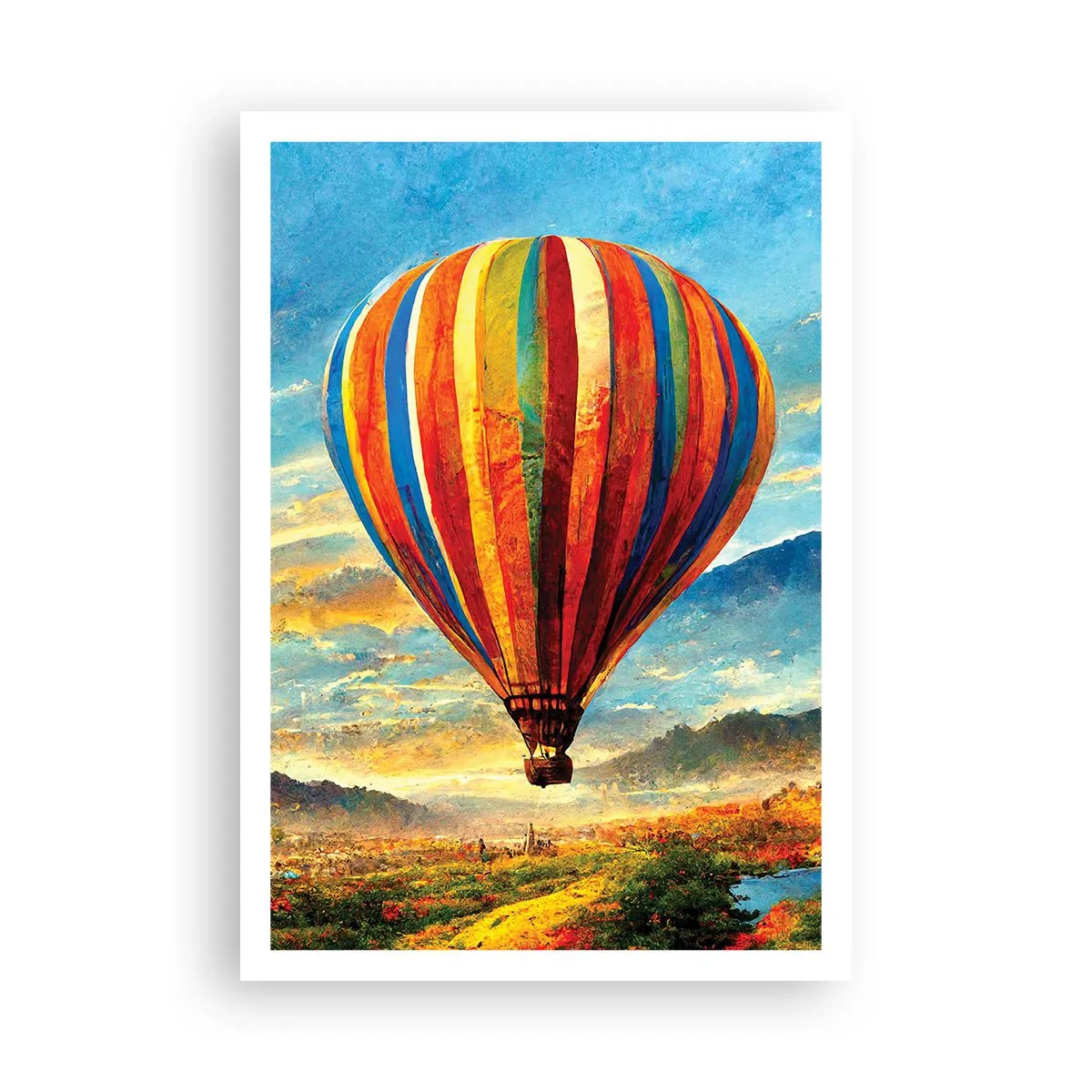 Pôster - Com silêncio enxergas mais - 70x100 cm