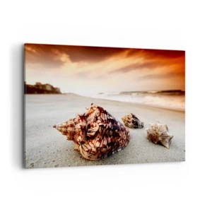 Quadro em tela - Expulso pelas ondas - 120x80 cm