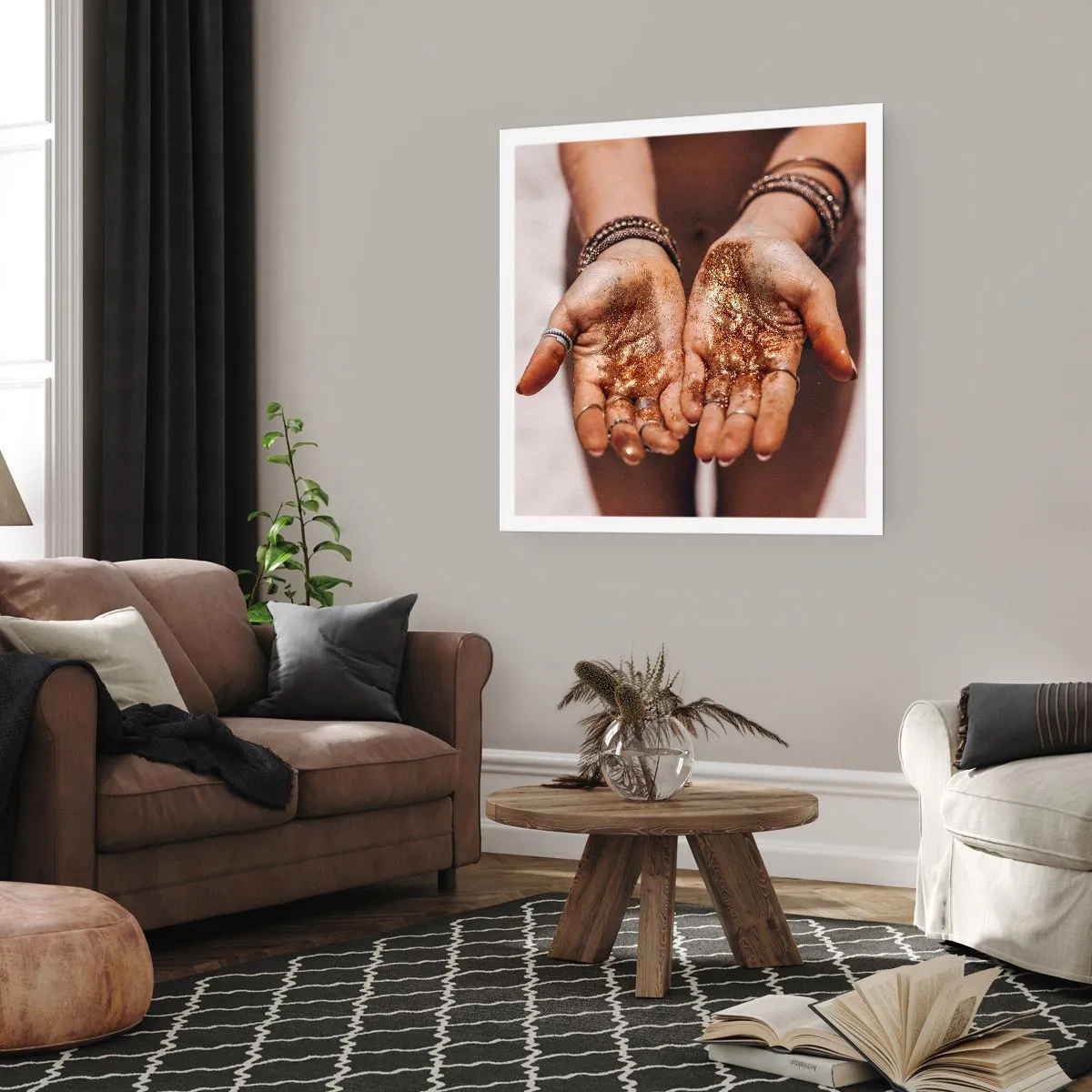 Pôster - Um presente para si - 40x40 cm