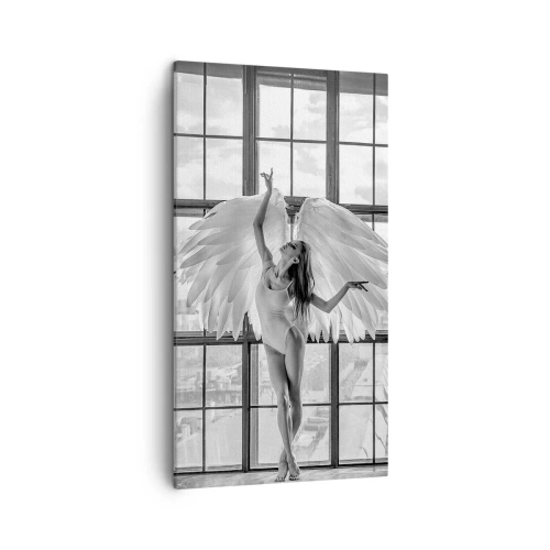 Quadro em tela - Cidade dos Anjos? - 45x80 cm