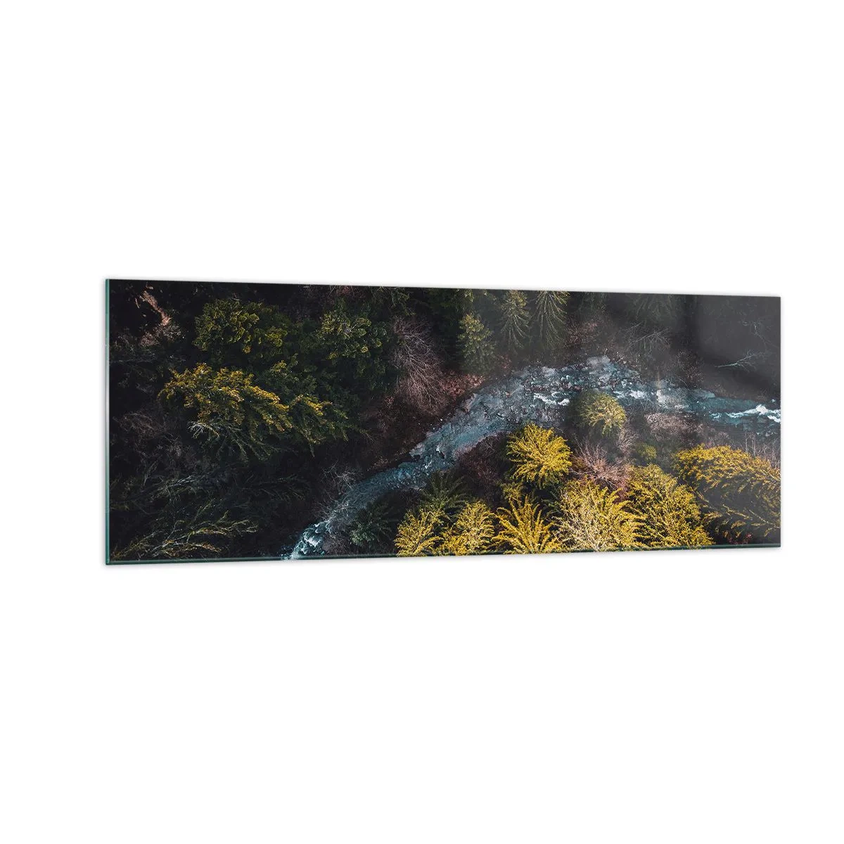 Quadro em vidro - Rápido e cada vez mais rápido - 140x50 cm