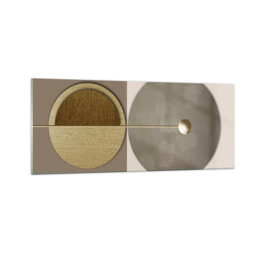 Quadro em vidro - Equilíbrio perfeito - 100x40 cm