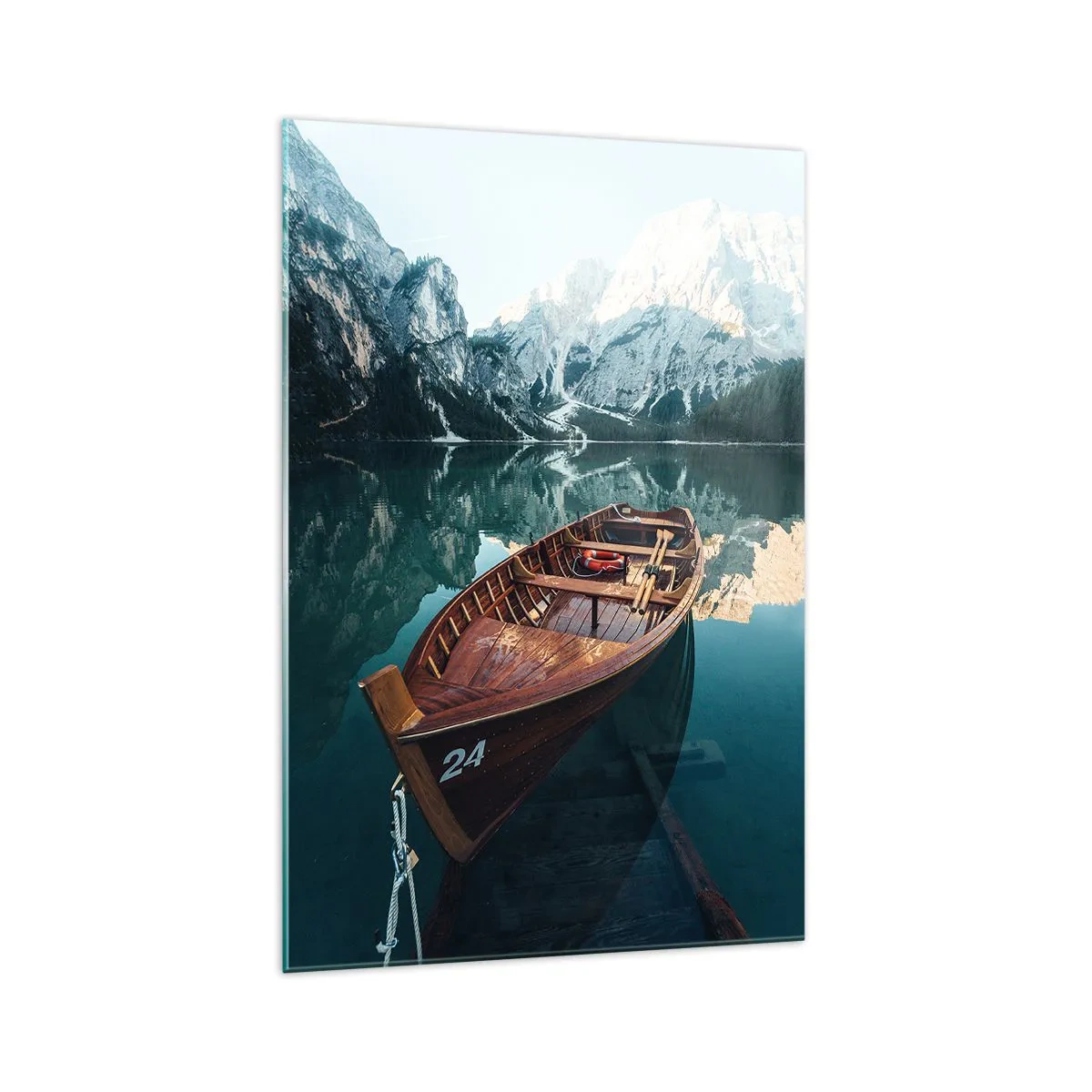 Quadro em vidro - Como em vidro pintado - 70x100 cm