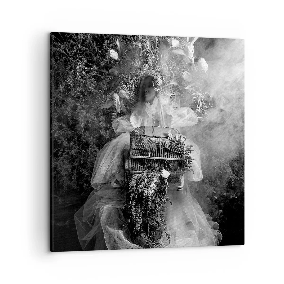 Quadro em tela - A própria mãe – natureza - 50x50 cm