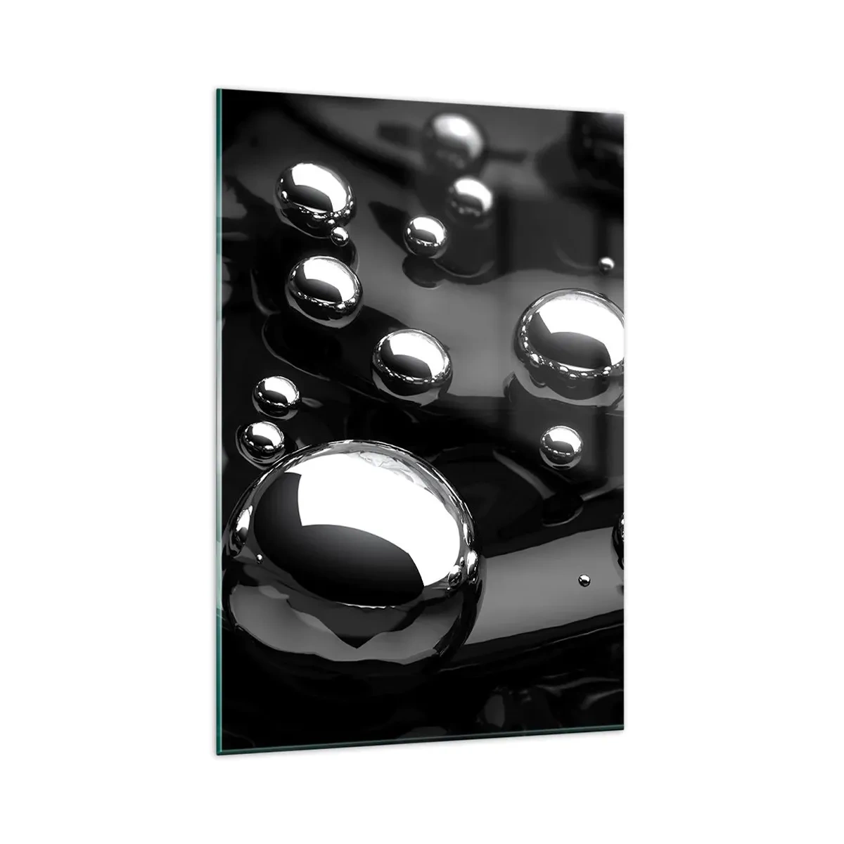 Quadro em vidro - Das profundezas negras - 80x120 cm