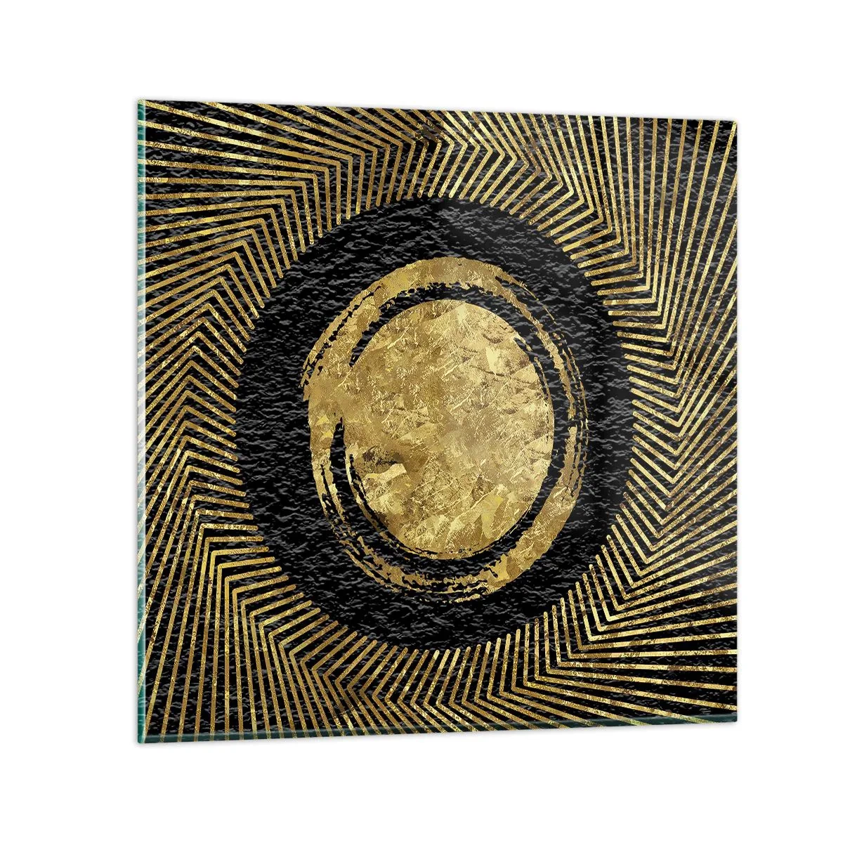 Quadro em vidro - Composição glamourosa - 70x70 cm