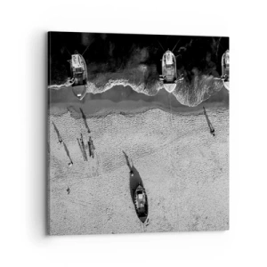 Quadro em tela - Ainda na costa… - 70x70 cm