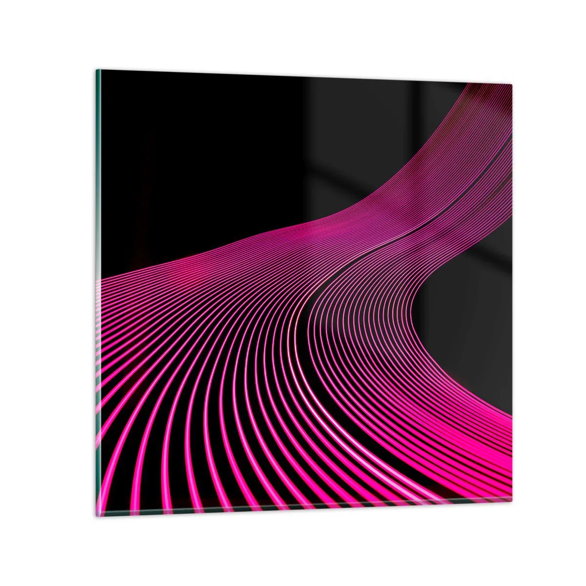 Quadro em vidro - Avenida da luz - 60x60 cm