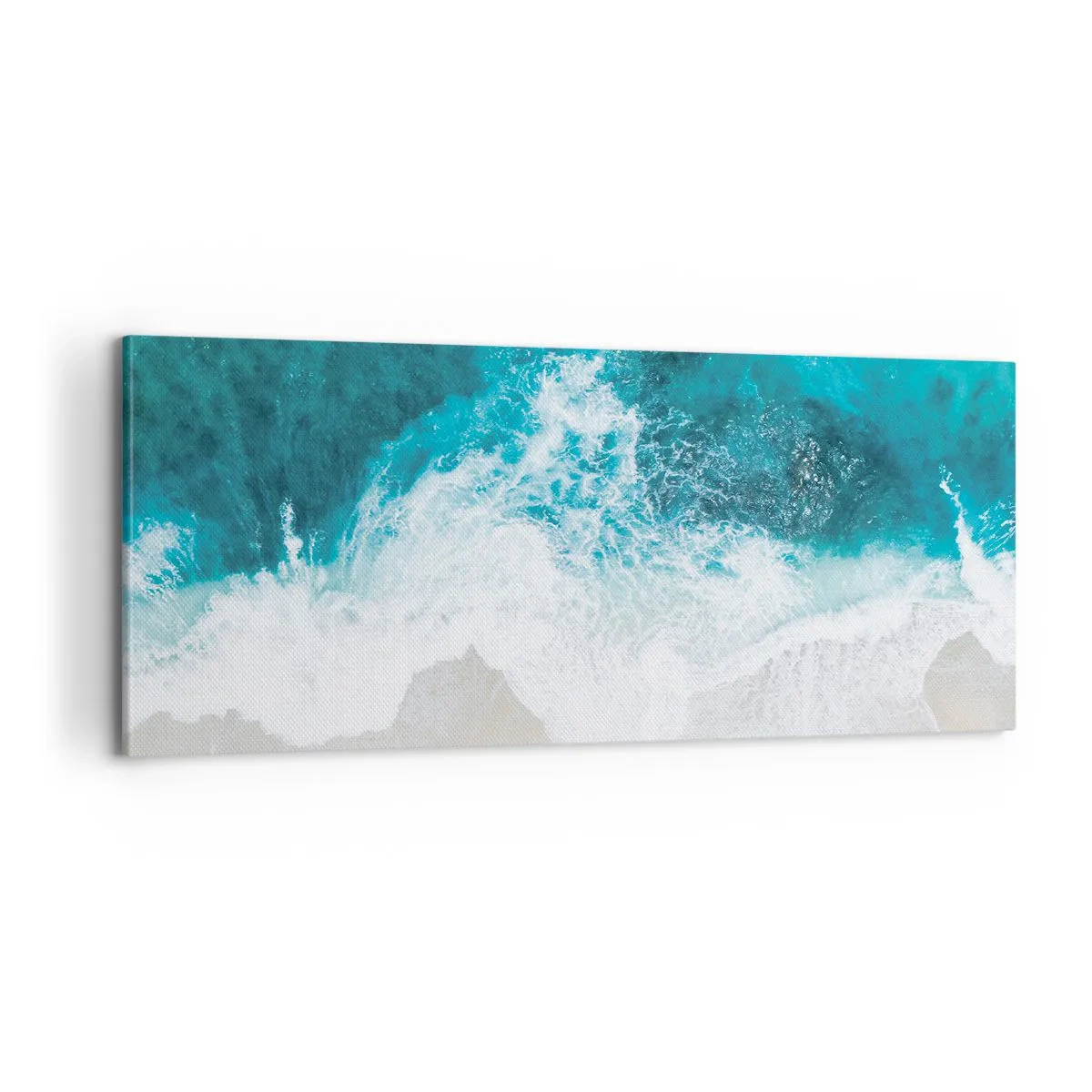 Quadro em tela - Carícia natural - 100x40 cm