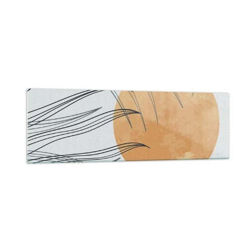 Quadro em vidro - Sempre em direção ao sol - 160x50 cm