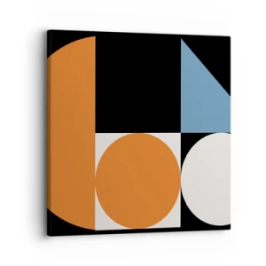 Quadro em tela - Disposição das figuras - 30x30 cm