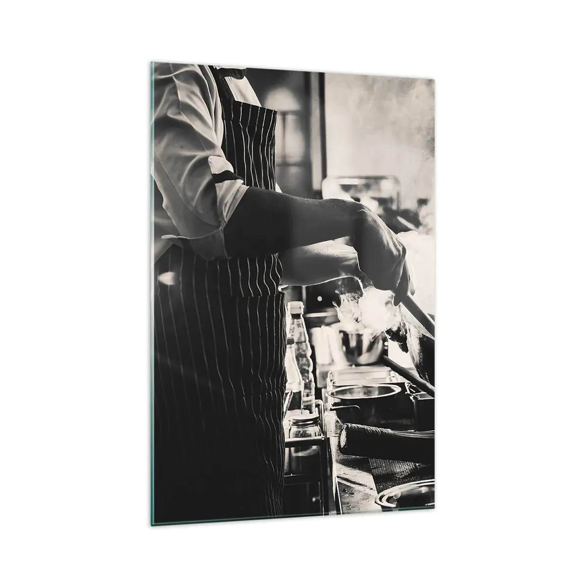 Quadro em vidro - Alquimia de sabores - 70x100 cm