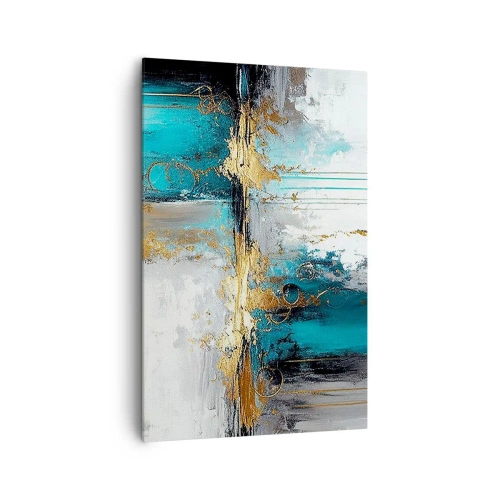 Quadro em tela - Tudo flui - 80x120 cm
