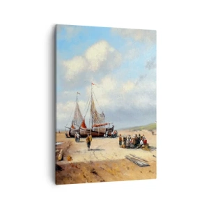 Quadro em tela - Pós-caça bem-sucedida - 50x70 cm