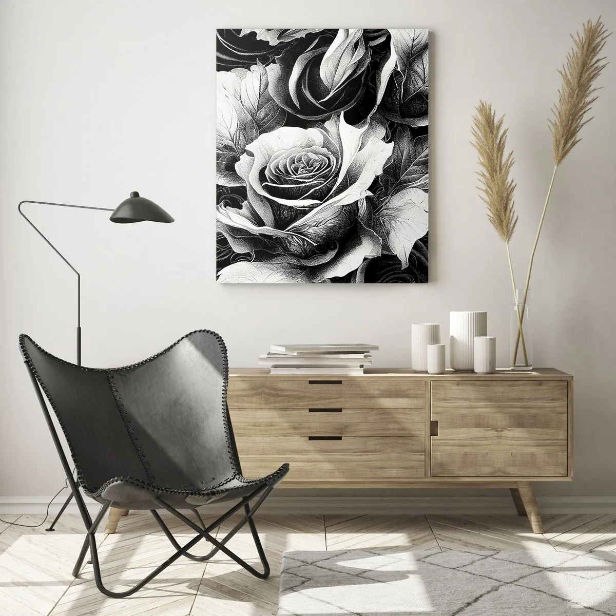 Quadro em vidro - Sempre uma rainha - 50x70 cm