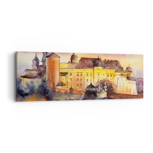 Quadro em tela - História e conto de fadas - 90x30 cm