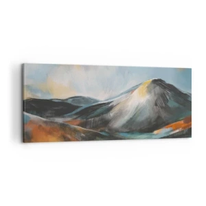Quadro em tela - Cru e lindo - 100x40 cm