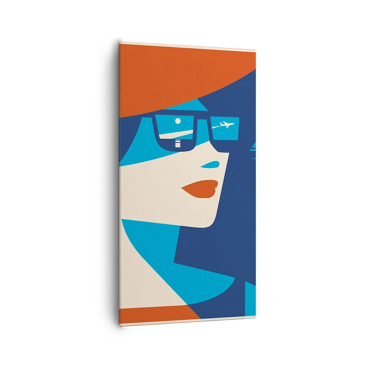 Quadro em tela - Viagem de férias - 65x120 cm