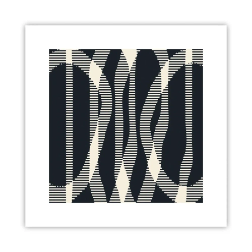 Pôster - Uma tentativa de quebrar a escuridão - 30x30 cm