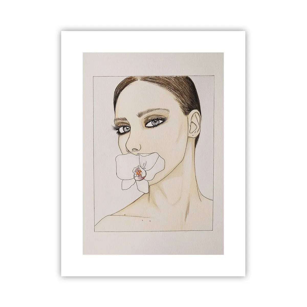 Pôster - Símbolo de elegância e beleza - 30x40 cm