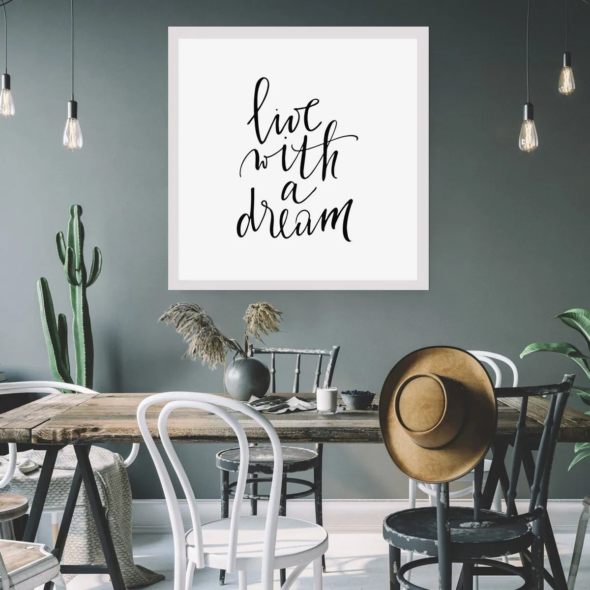 Pôster - Of course - 40x40 cm