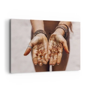 Quadro em tela - Um presente para si - 120x80 cm