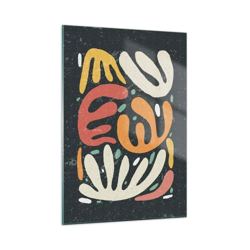 Quadro em vidro - Composição – estou prestes a pegar-te - 50x70 cm