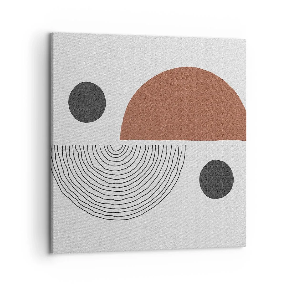 Quadro em tela - Perfeição das rodas - 60x60 cm