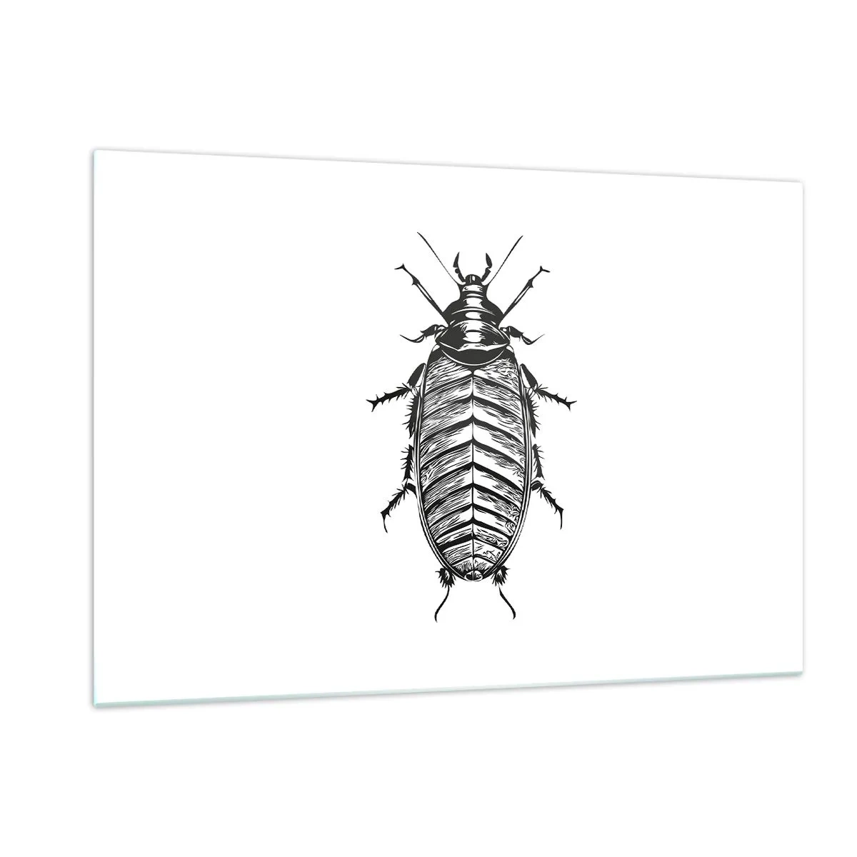 Quadro em vidro - Que exemplo! - 120x80 cm