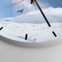 Mostrador com traços