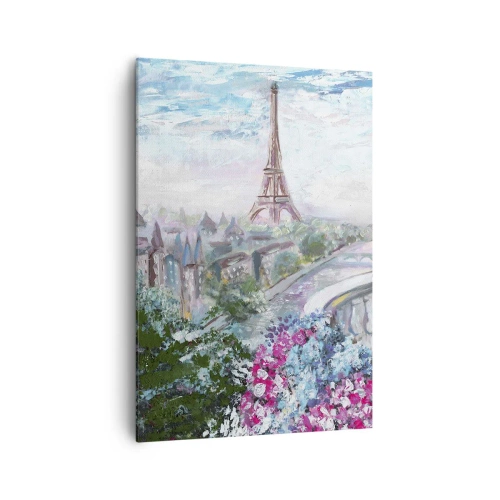 Quadro em tela - É mais bonito aqui em maio - 70x100 cm