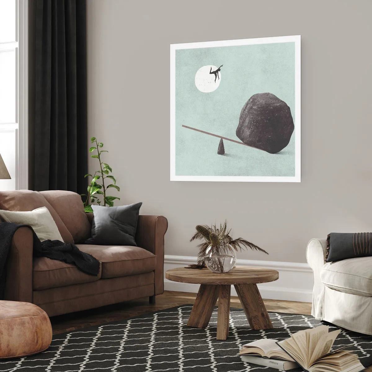Pôster - Um sonho tornado realidade - 60x60 cm