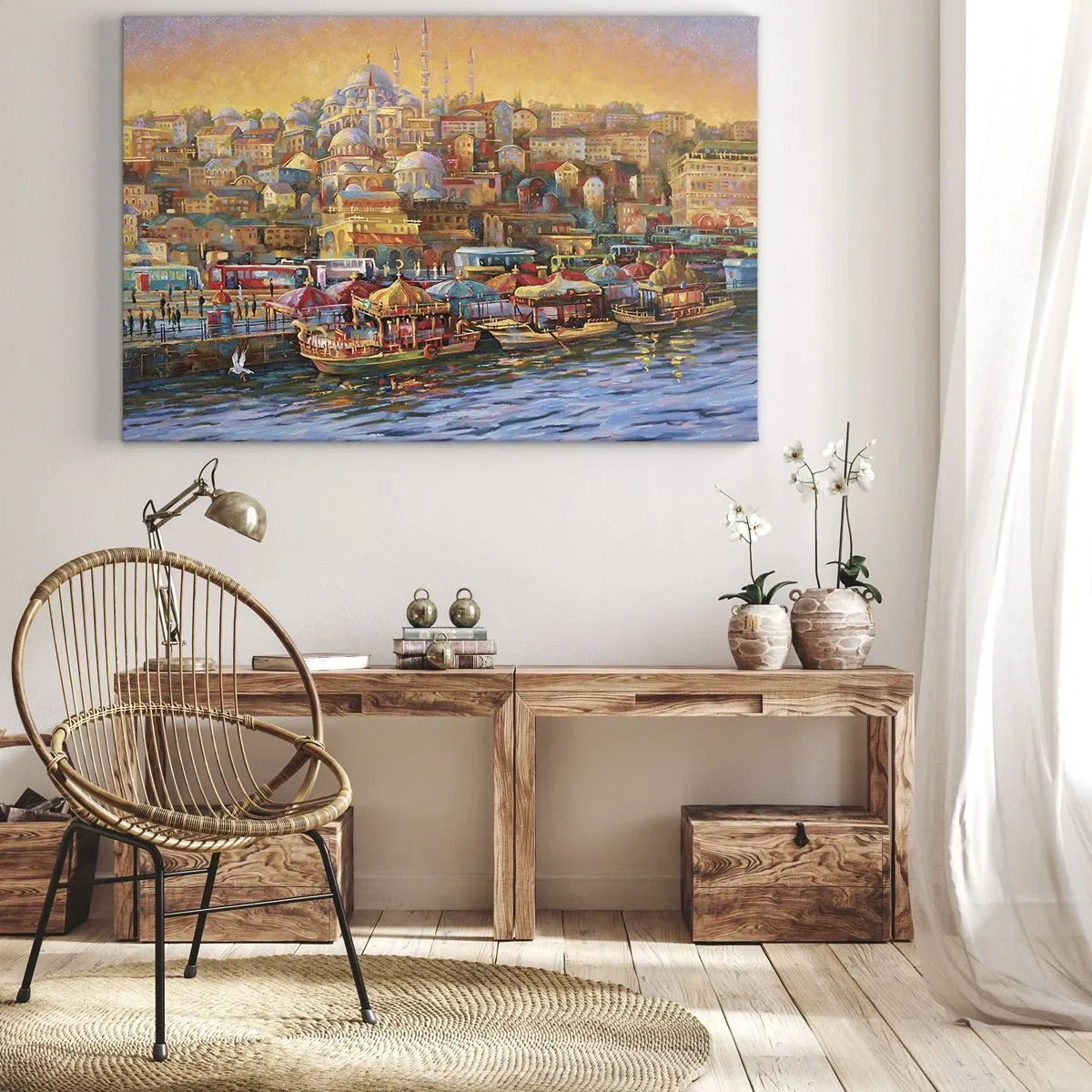 Quadro em tela - Conto de Istambul - 120x80 cm