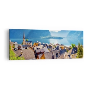 Quadro em tela - Não poderia ser mais pitoresco - 140x50 cm