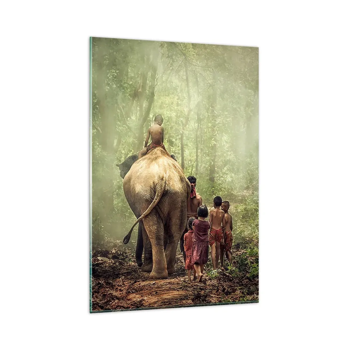 Quadro em vidro - Novo Livro da Selva - 80x120 cm