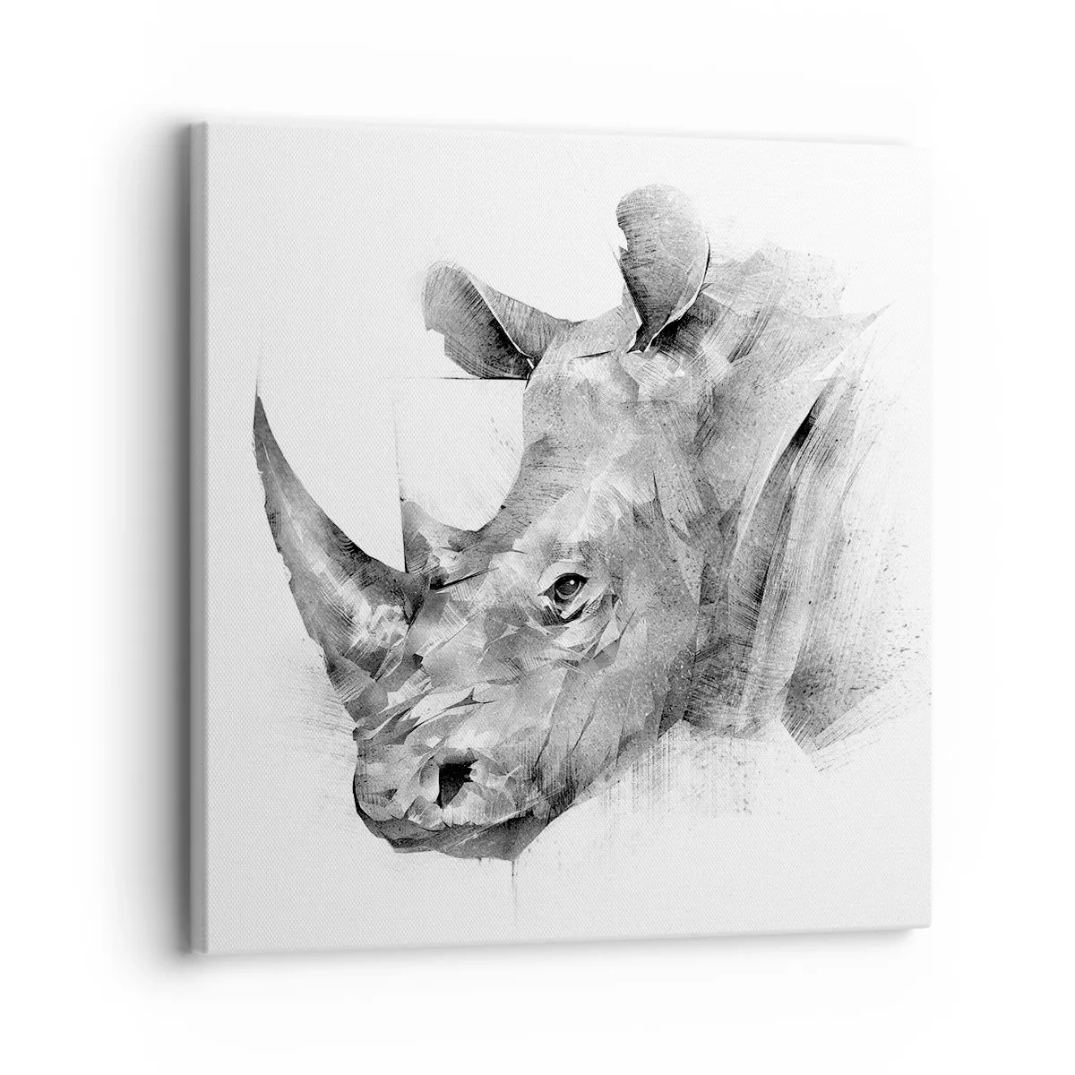 Quadro em tela - Retrato africano - 30x30 cm