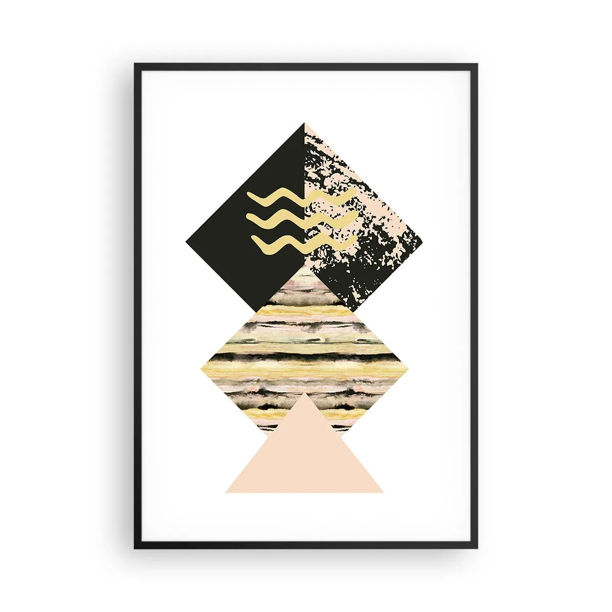 Pôster com moldura preta - Não é tão simples assim - 70x100 cm