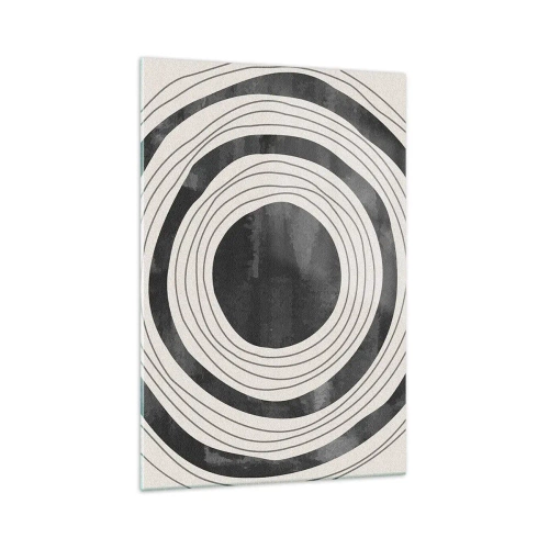 Quadro em vidro - Direito ao ponto - 70x100 cm