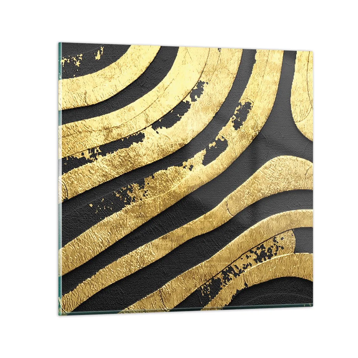 Quadro em vidro - Tudo flui - 60x60 cm