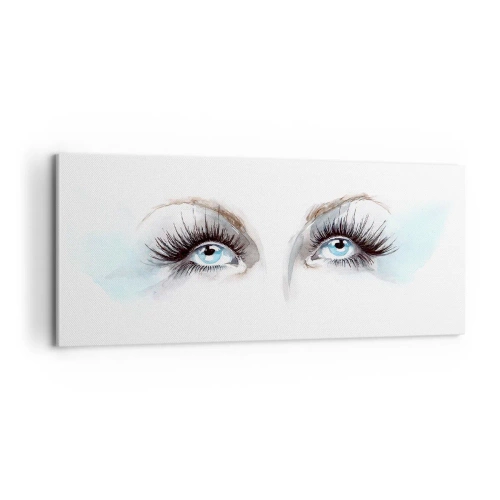 Quadro em tela - Olhos de anjo? - 100x40 cm