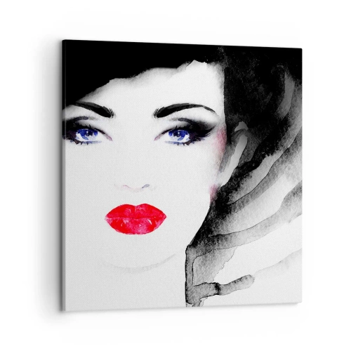 Quadro em tela - Repulsa e convoca - 50x50 cm