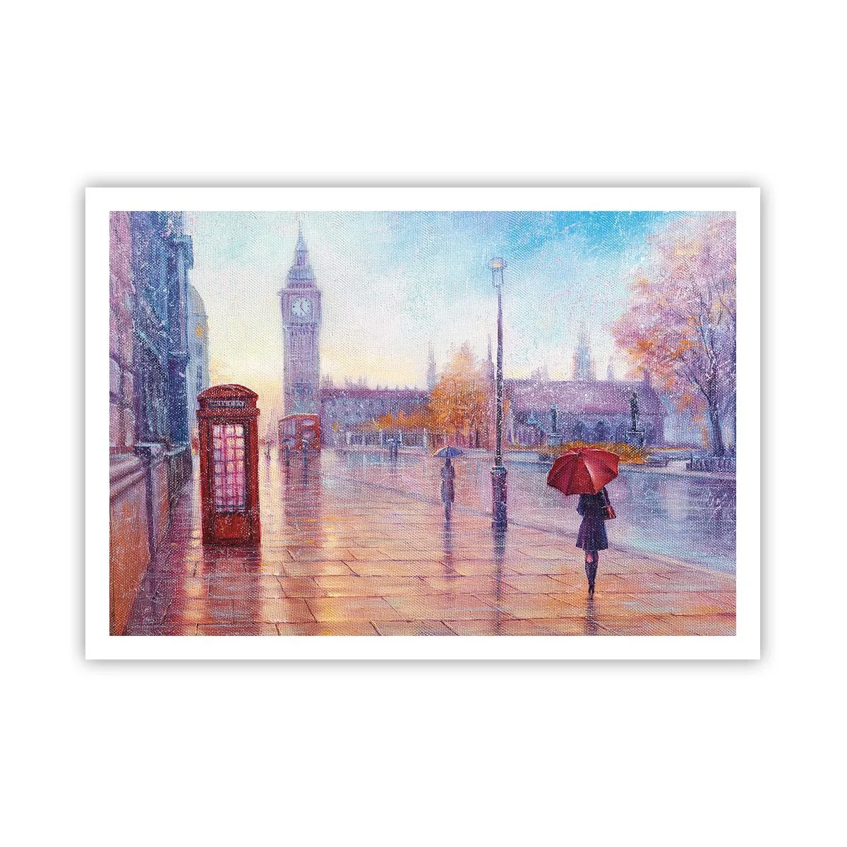 Pôster - Um dia de outono em Londres - 100x70 cm